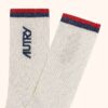 UNISEX STRIPED JACQUARD LOGO SOCK UNISEX STRIPED JACQUARD LOGO SOCK