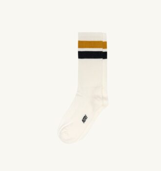 UNISEX STRIPED JACQUARD LOGO SOCKS