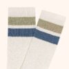 UNISEX STRIPED JACQUARD LOGO SOCKS UNISEX STRIPED JACQUARD LOGO SOCKS