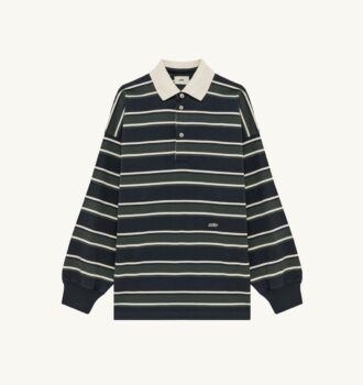 UNISEX STRIPED RUGBY POLO