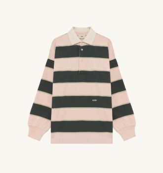 UNISEX STRIPED RUGBY POLO