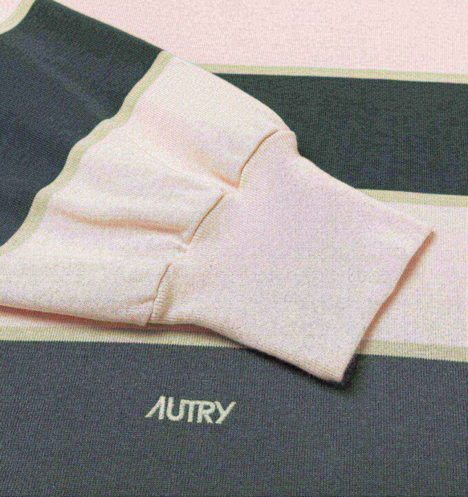 UNISEX STRIPED RUGBY POLO UNISEX STRIPED RUGBY POLO