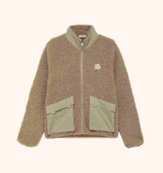 UNISEX TEDDY EDELWEISS ZIP JACKET UNISEX TEDDY EDELWEISS ZIP JACKET