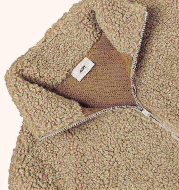 UNISEX TEDDY EDELWEISS ZIP JACKET UNISEX TEDDY EDELWEISS ZIP JACKET