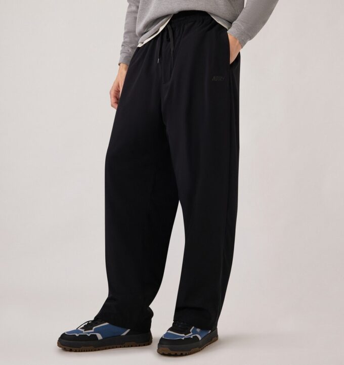 UNISEX TONAL LOGO NYLON PANTS