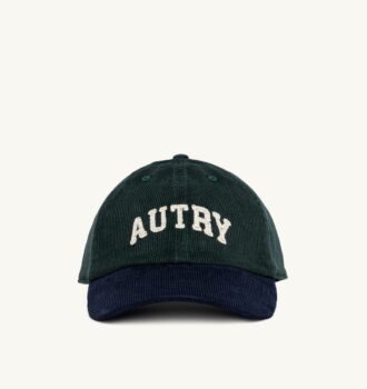 UNISEX TWO-TONE BASEBALL CAP WITH EMBROIDERED LOGO