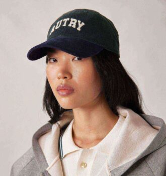UNISEX TWO-TONE BASEBALL CAP WITH EMBROIDERED LOGO