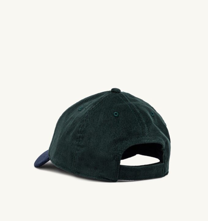 UNISEX TWO-TONE BASEBALL CAP WITH EMBROIDERED LOGO
