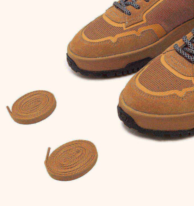 WILDPACE LOW SNEAKERS IN BUCKTHORN MESH AND SUEDE