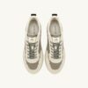 WILDPACE LOW SNEAKERS IN ELMOND AND WHITE CORDURA AND SUEDE