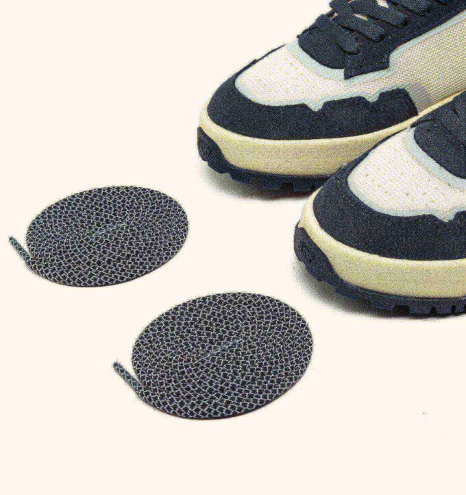 WILDPACE LOW SNEAKERS IN MESH AND SUEDE COLOR MARSHMALLOW AND BLUE NIGHT WILDPACE LOW SNEAKERS IN MESH AND SUEDE COLOR MARSHMALLOW AND BLUE NIGHT