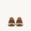 WILDPACE LOW SNEAKERS IN MESH AND SUEDE COLOR MARSHMALLOW AND CIGAR