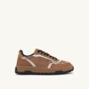 WILDPACE LOW SNEAKERS IN RIPSTOP NYLON AND LEATHER COLOR BROWN SUGAR AND REFLEX