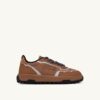 WILDPACE LOW SNEAKERS IN RIPSTOP NYLON AND LEATHER COLOR BROWN SUGAR AND REFLEX WILDPACE LOW SNEAKERS IN RIPSTOP NYLON AND LEATHER COLOR BROWN SUGAR AND REFLEX