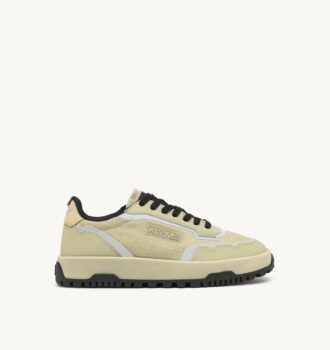 WILDPACE LOW SNEAKERS IN RIPSTOP NYLON AND LEATHER COLOR TIDAL FOAM AND REFLEX