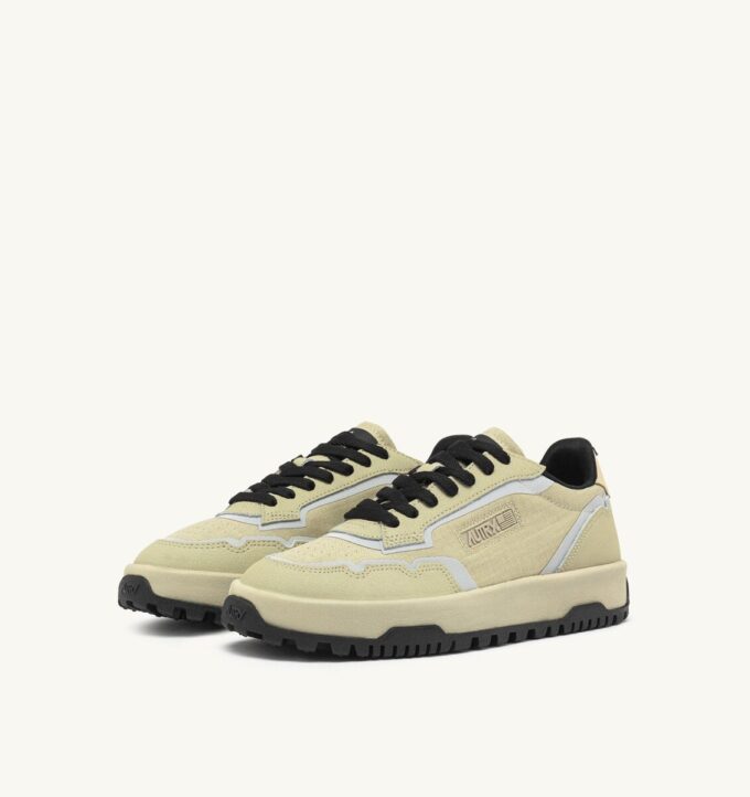 WILDPACE LOW SNEAKERS IN RIPSTOP NYLON AND LEATHER COLOR TIDAL FOAM AND REFLEX WILDPACE LOW SNEAKERS IN RIPSTOP NYLON AND LEATHER COLOR TIDAL FOAM AND REFLEX