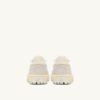 WILDPACE LOW SNEAKERS IN WHITE AND MARSHMALLOW MESH AND SUEDE