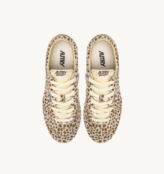 WINDSPIN SNEAKERS IN ANIMAL PRINT PONY HAIR EFFECT WINDSPIN SNEAKERS IN ANIMAL PRINT PONY HAIR EFFECT