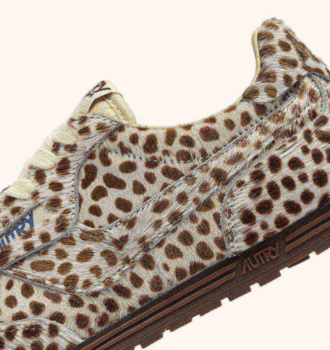 WINDSPIN SNEAKERS IN ANIMAL PRINT PONY HAIR EFFECT WINDSPIN SNEAKERS IN ANIMAL PRINT PONY HAIR EFFECT