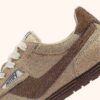 WINDSPIN SNEAKERS IN BEIGE AND BROWN PONY HAIR EFFECT WINDSPIN SNEAKERS IN BEIGE AND BROWN PONY HAIR EFFECT