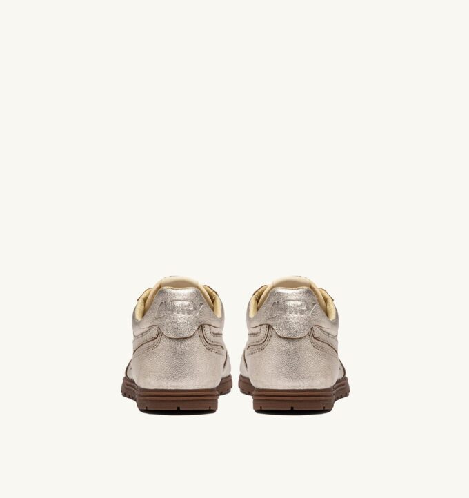 WINDSPIN SNEAKERS IN PLATINUM LAMINATED LEATHER WINDSPIN SNEAKERS IN PLATINUM LAMINATED LEATHER