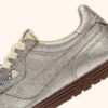 WINDSPIN SNEAKERS IN PLATINUM LAMINATED LEATHER WINDSPIN SNEAKERS IN PLATINUM LAMINATED LEATHER